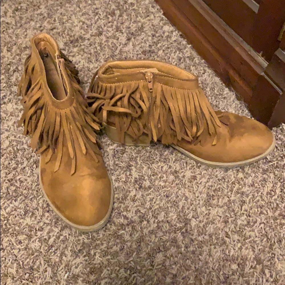 Fringe Booties
